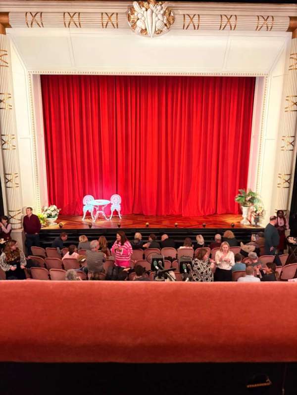 Noël Coward Theatre, section: Royal Circle, row: a, seat: 17