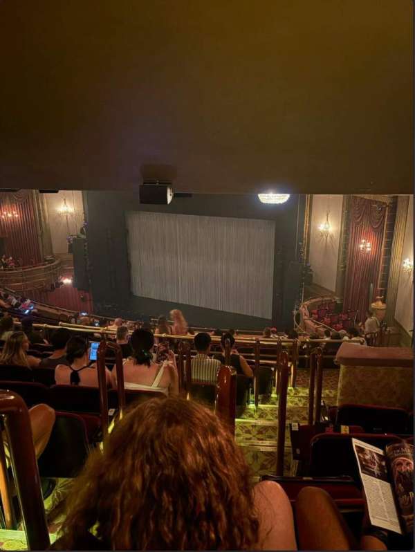 St. James Theatre, section: Mezzanine R, row: R, seat: 30