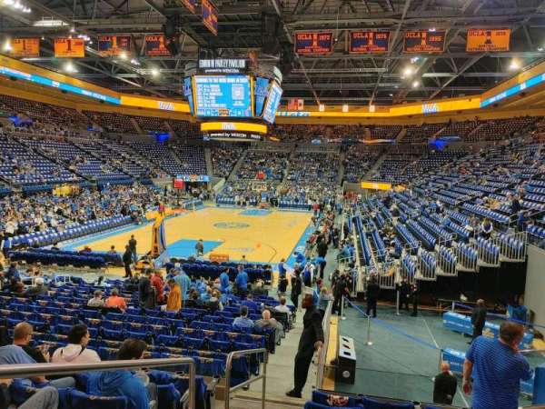 Pauley Pavilion, section: 107, row: 7, seat: 9