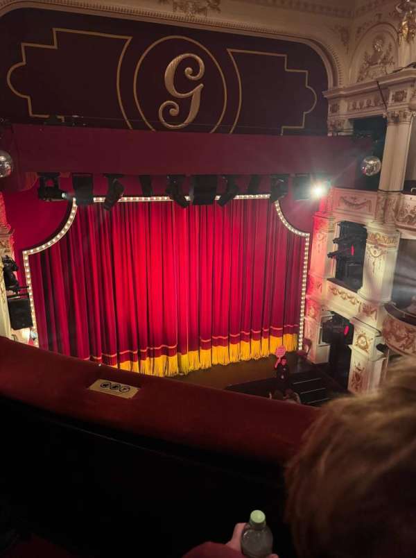 Garrick Theatre, section: Grand Circle, row: B, seat: 17
