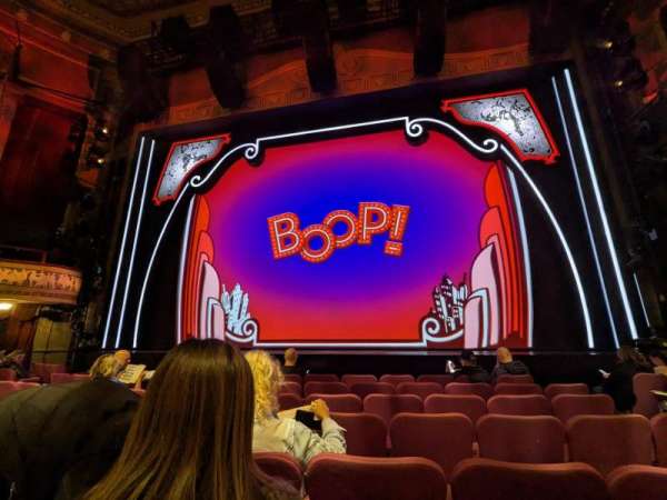 Broadhurst Theatre, section: Orchestra C, row: G, seat: 111