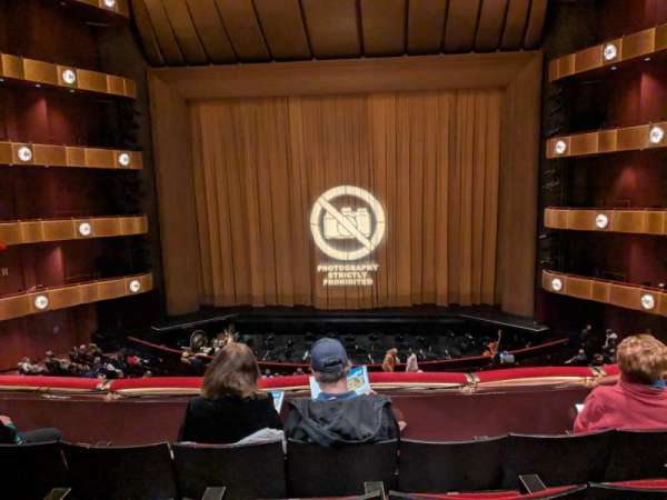 David H. Koch Theater, section: 2nd ring, row: D, seat: 114