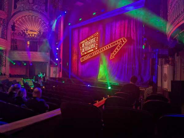 Palace Theatre, Broadway, section: Orchestra R, row: J, seat: 8