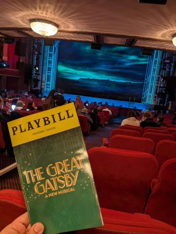 Broadway Theatre - 53rd Street, section: Orchestra R, row: W, seat: 1