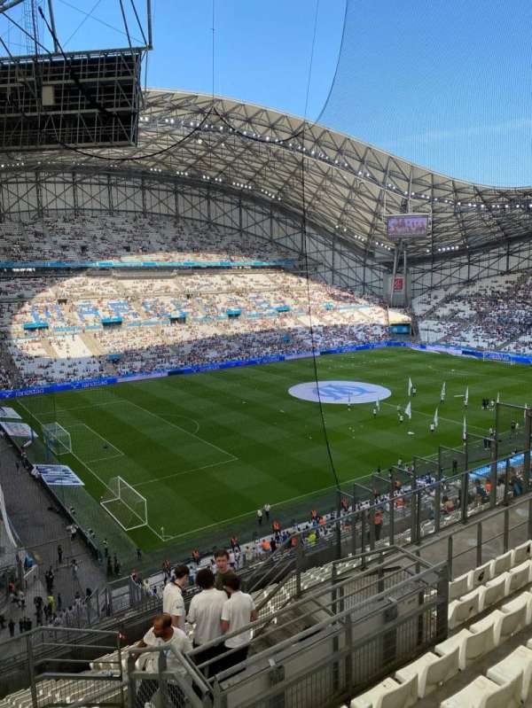 Stade Vélodrome, section: jean Bouin A, row: 44, seat: 25