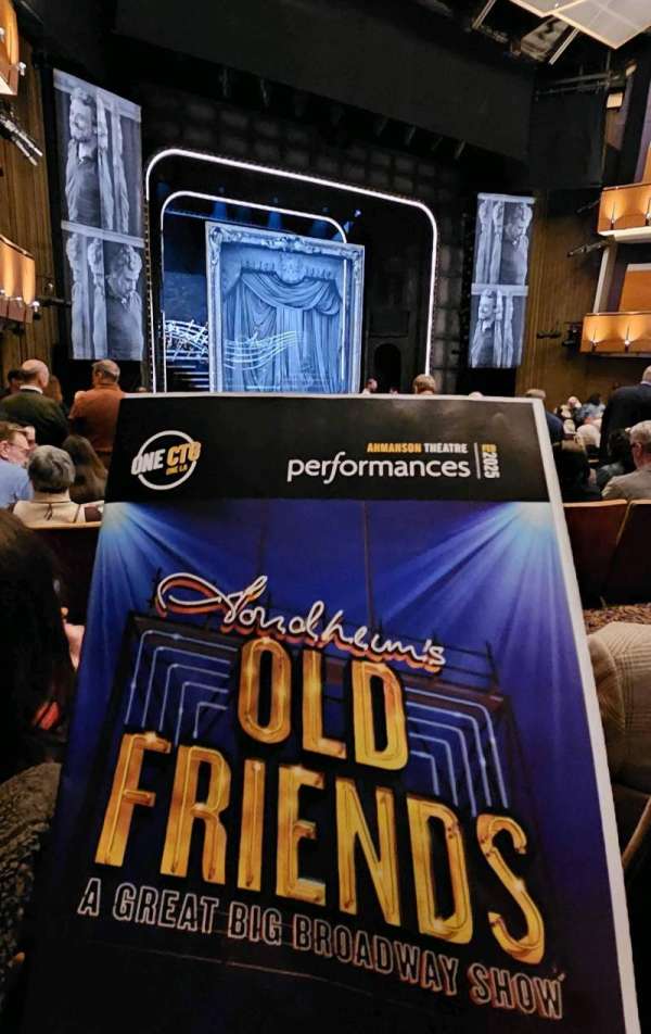Ahmanson Theatre, section: Orchestra, row: P, seat: 47