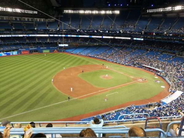 Rogers Centre, section: 534, row: 6, seat: 1