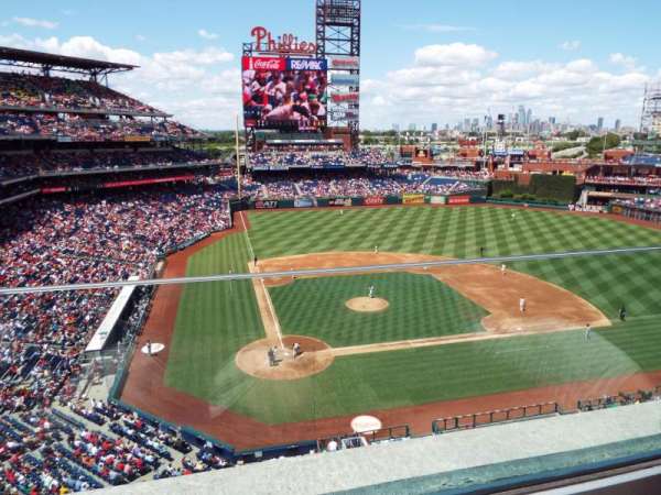 Citizens Bank Park, section: 317, row: 1, seat: 20