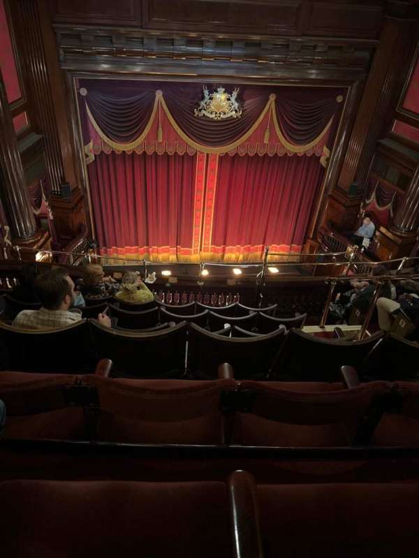 St. Martins Theatre, section: Upper Circle, row: G, seat: 5