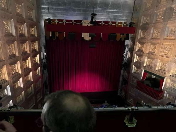 Savoy Theatre, section: Grand Circle, row: B, seat: 17