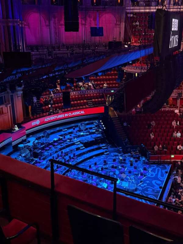Royal Albert Hall, section: Rausing Circle Q, row: Row 3, seat: Seat 15