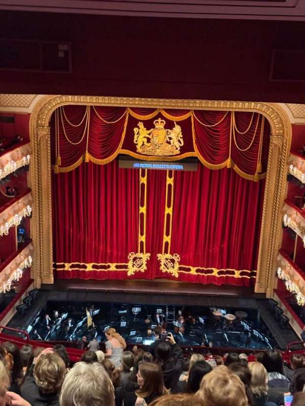Royal Opera House, section: Upper Ampitheatre L6, row: R, seat: 57