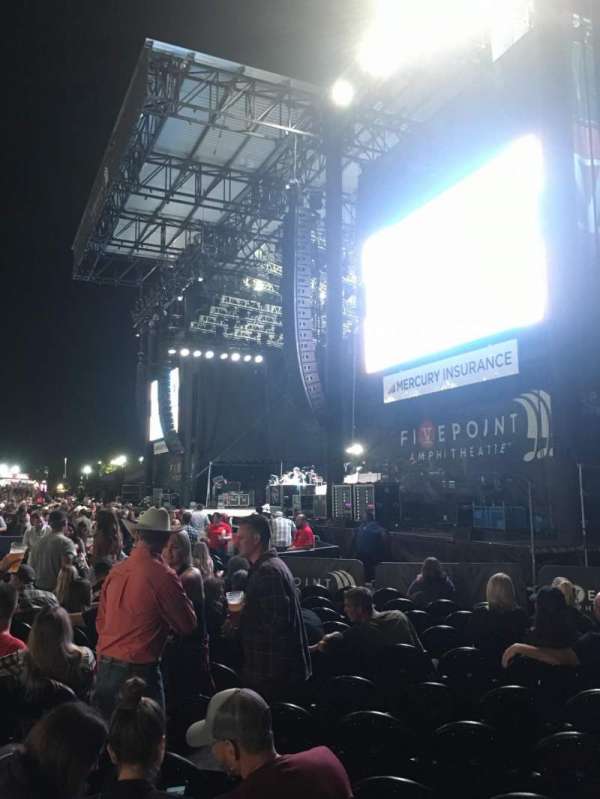 FivePoint Amphitheater, section: Orchestra 1, row: 12, seat: 12