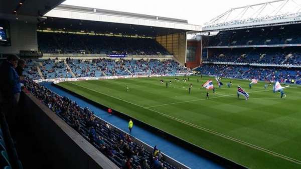 Ibrox Stadium, section: GLW Bar 72, row: LB, seat: 34