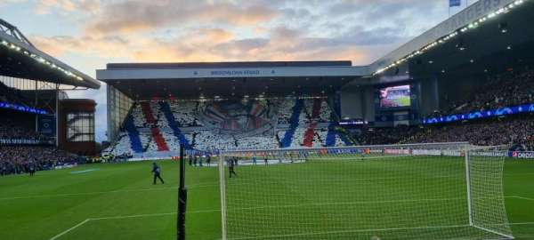 Ibrox Stadium, section: Copland Front CF3, row: F, seat: 091