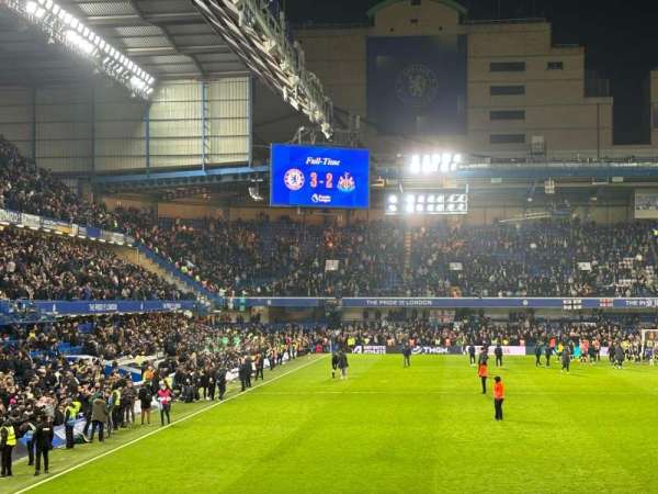 Stamford Bridge, section: Matthew Harding Lower 14, row: T, seat: 129