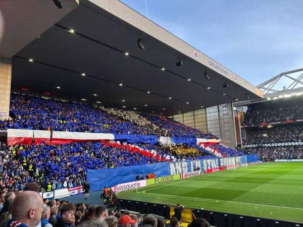 Ibrox Stadium, section: Govan Front GF6, row: M, seat: 190