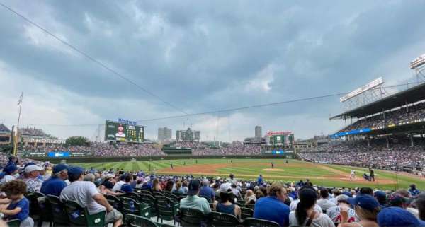 Wrigley Field, section: 113, row: 10, seat: 3
