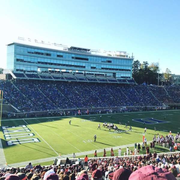 Wallace Wade Stadium, section: 2, row: KK, seat: 1