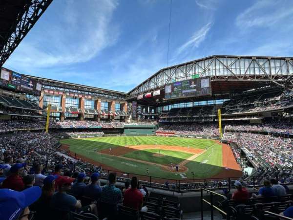 Globe Life Field, section: 112, row: 7, seat: 20