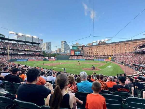 Oriole Park at Camden Yards, section: 42, row: 21, seat: 3