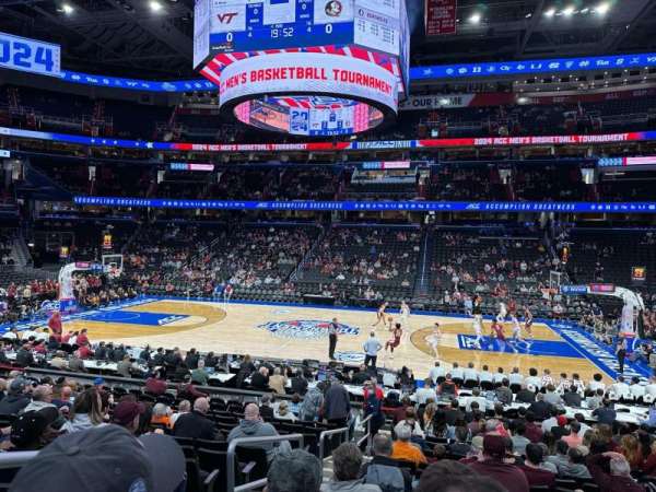 Capital One Arena, section: 101, row: P, seat: 1