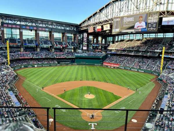 Globe Life Field, section: 217, row: 3, seat: 1