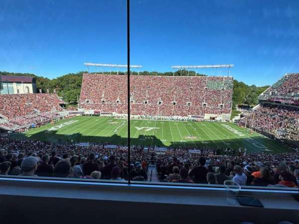 Lane Stadium, section: President's Suite, row: N/A, seat: N/A