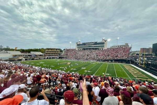 FirstBank Stadium, section: V, row: 33, seat: 1