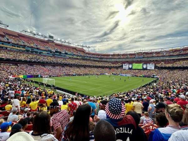Northwest Stadium, section: 128, row: 23, seat: 11