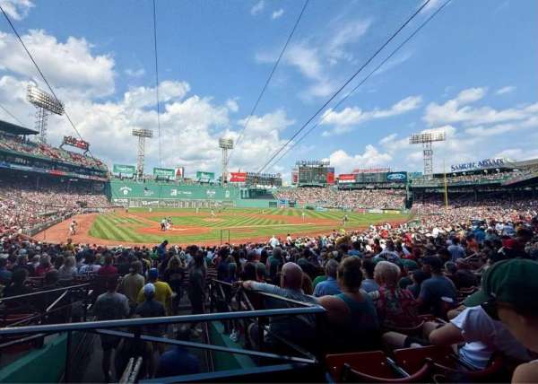 Fenway Park, section: Loge Box 126, row: GG, seat: 6