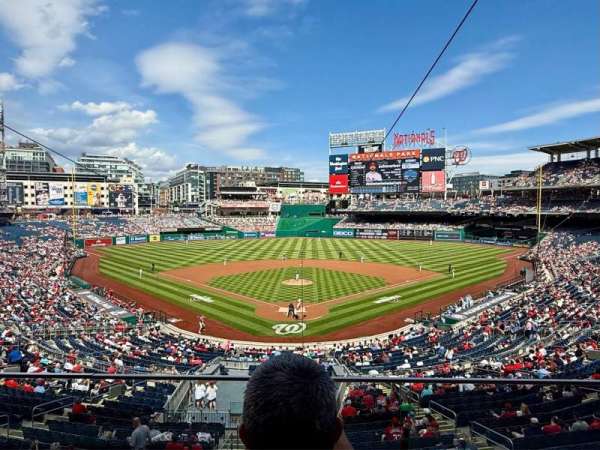 Nationals Park, section: 214, row: B, seat: 14