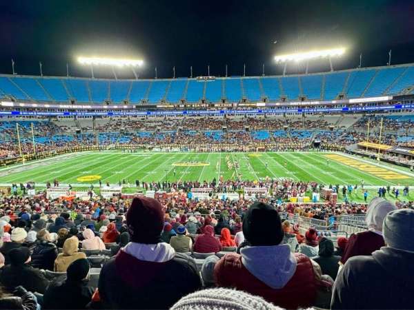 Bank of America Stadium, section: 315, row: 15, seat: 7