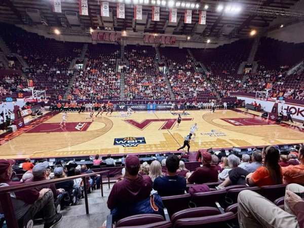 Cassell Coliseum, section: 105, row: K, seat: 18