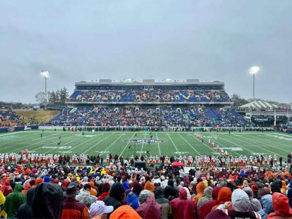 Navy-Marine Corps Memorial Stadium, section: 4, row: 27, seat: 5