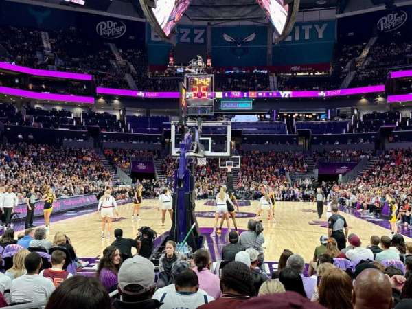Spectrum Center, section: 117, row: E, seat: 12