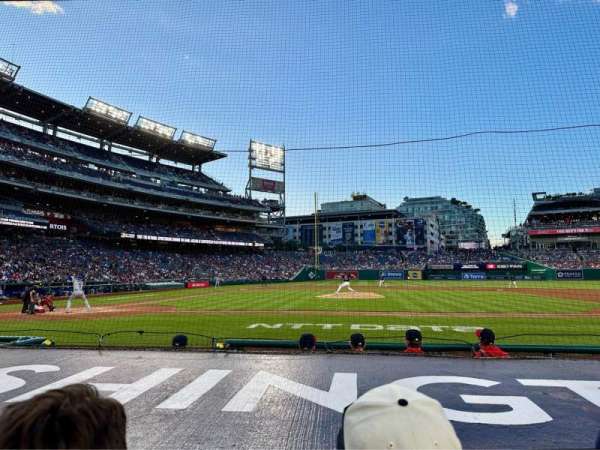 Nationals Park, section: 128, row: E, seat: 6