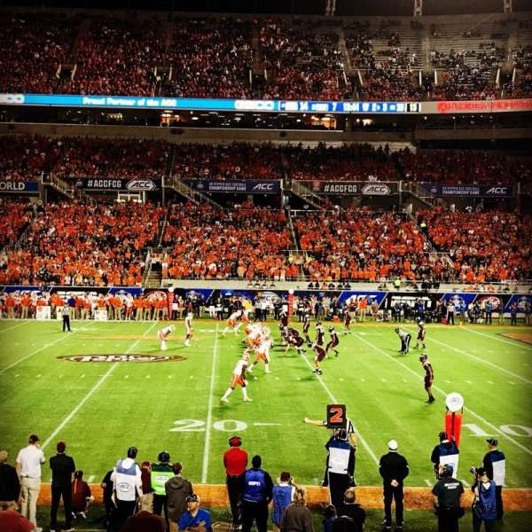 Camping World Stadium, section: 132, row: M, seat: 14