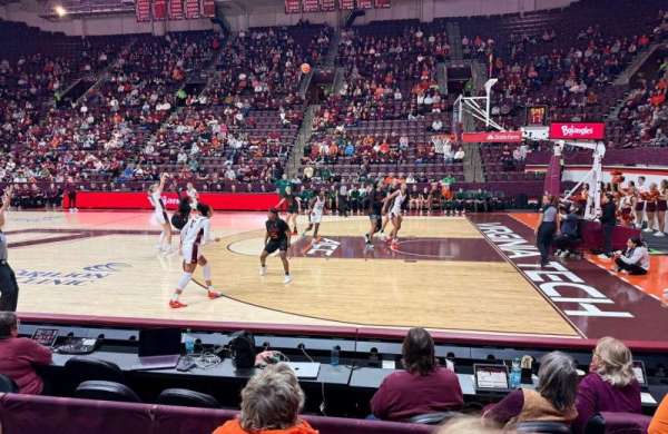 Cassell Coliseum, section: 104, row: C, seat: 6