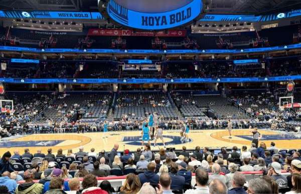 Capital One Arena, section: 100, row: H, seat: 7