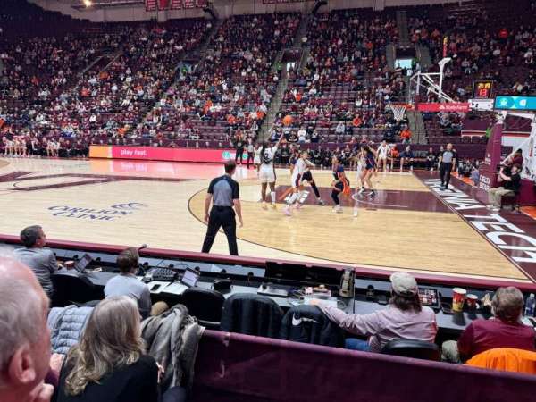 Cassell Coliseum, section: 104, row: C, seat: 7