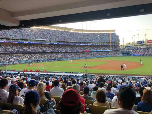 Dodger Stadium, section: 28FD, row: W, seat: 3