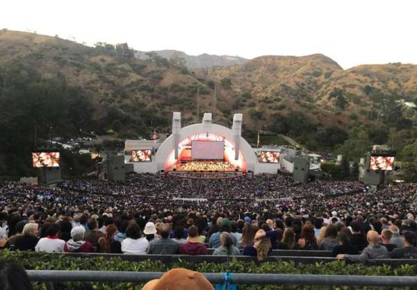 Hollywood Bowl, section: W1, row: 3, seat: 17