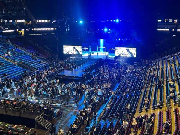 Prudential Center, section: 106, row: 2, seat: 10
