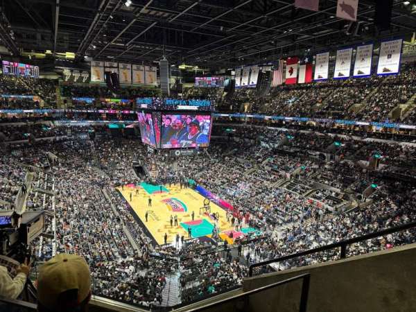 Frost Bank Center, section: 218, row: 4, seat: 3