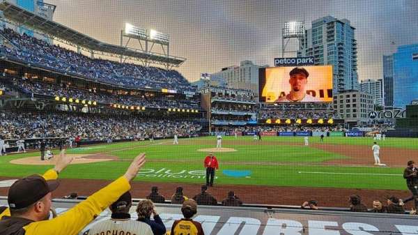 Petco Park, section: 107, row: 12, seat: 12