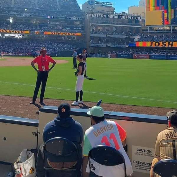 Petco Park, section: 117, row: 6, seat: 5