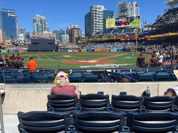 Petco Park, section: 102, row: 11, seat: 17