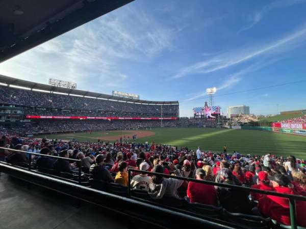 Angel Stadium, section: 227, row: A, seat: 5
