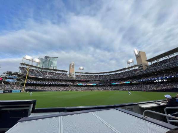 Petco Park, section: 134, row: 1, seat: 4